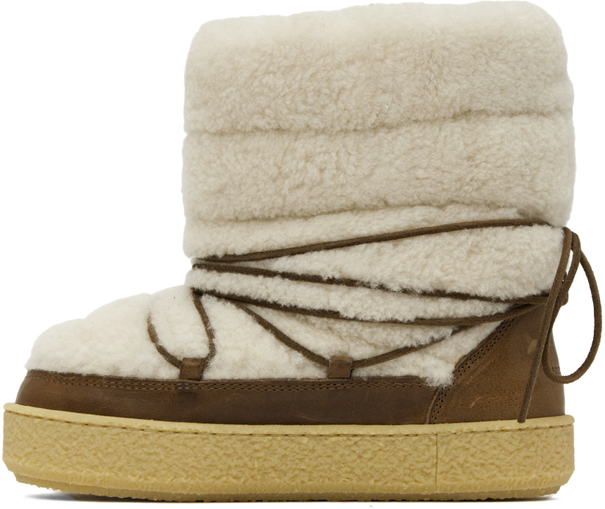 Isabel Marant Off-white Zimlee Snow Boots In 23ec Ecru