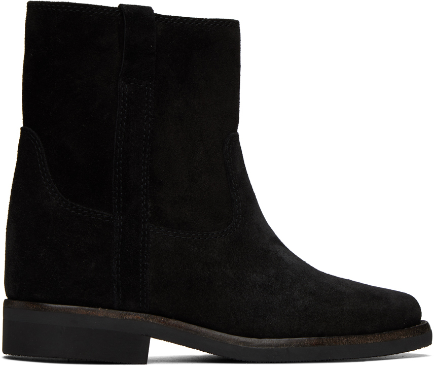 Isabel Marant Black Susee Boots In 01bk Black
