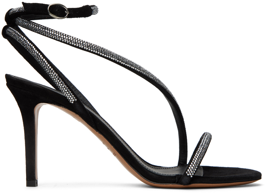 Marant: Black Heeled Sandals |