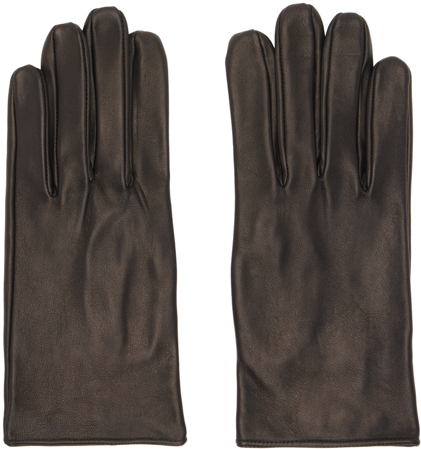 Black Leather Gloves by Ernest W. Baker on Sale