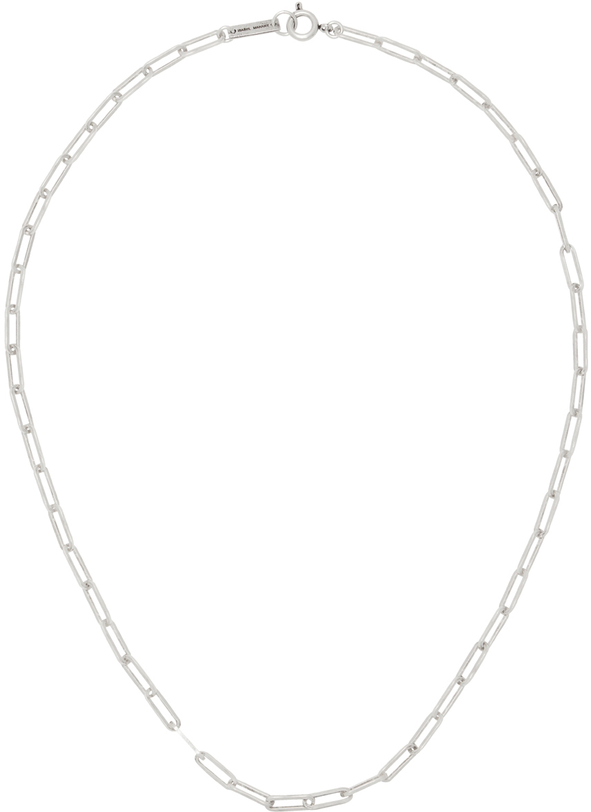 Silver Andy Necklace by Isabel Marant on Sale