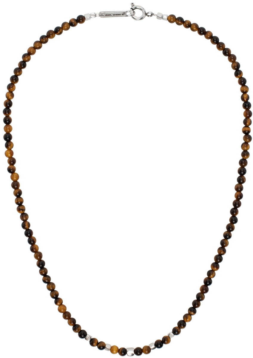 Isabel Marant Brown & Black Snowstone Necklace