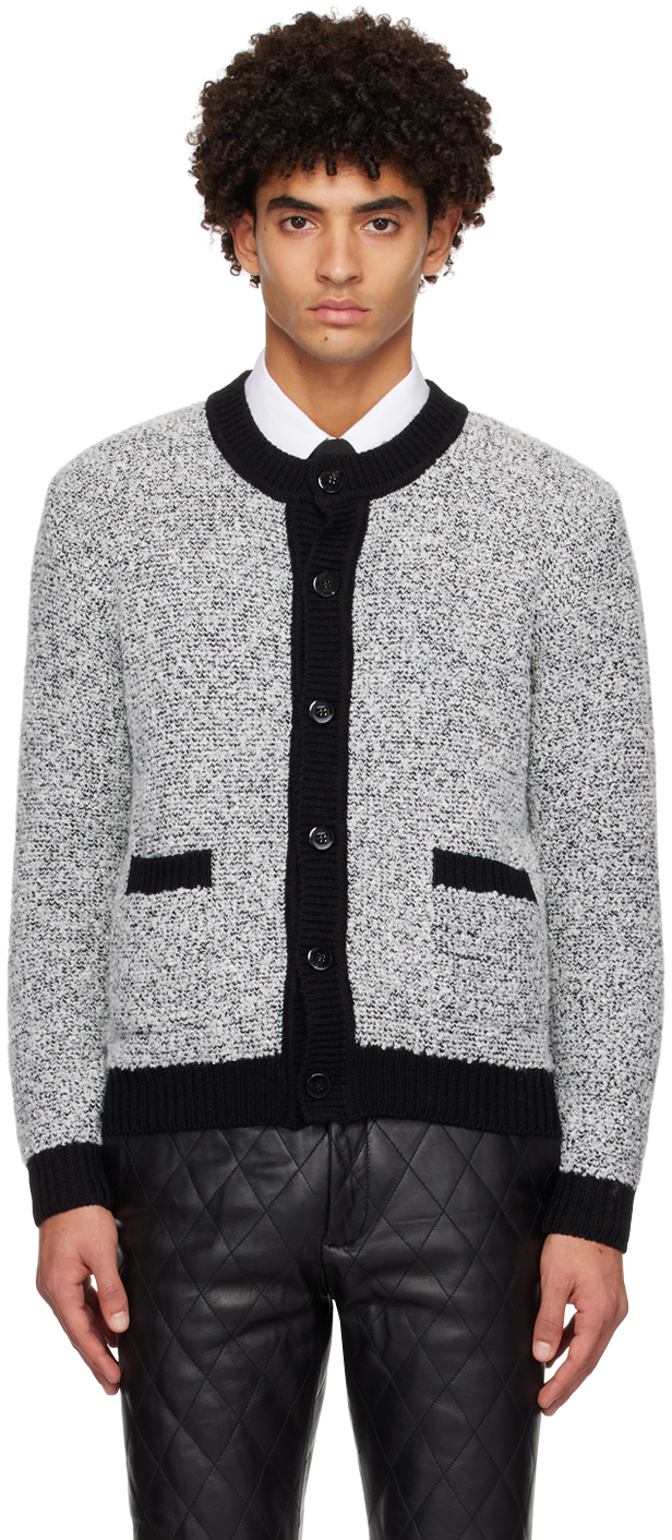 ERNEST W. BAKER COLOR BLOCK CARDIGAN-eastgate.mk