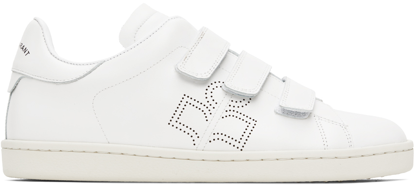 Isabel Marant White Barty Sneakers