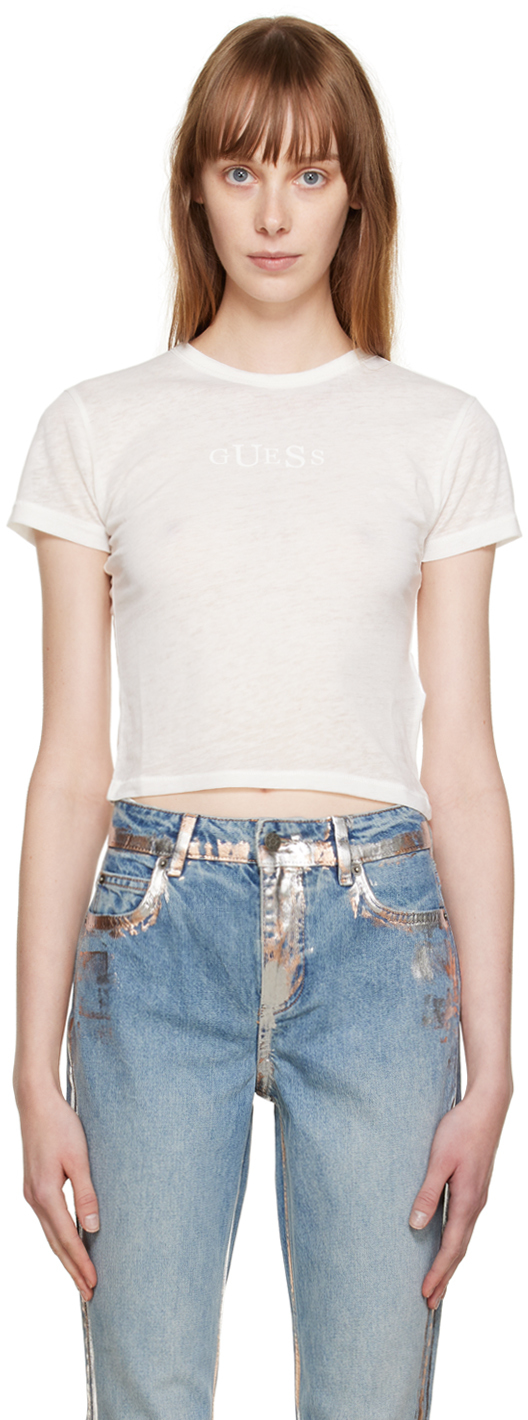 Guess Jeans U.S.A. White Classic Baby T-Shirt