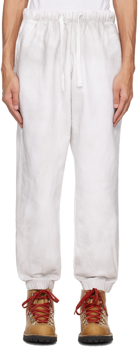 GUESS USA White Faded Lounge Pants