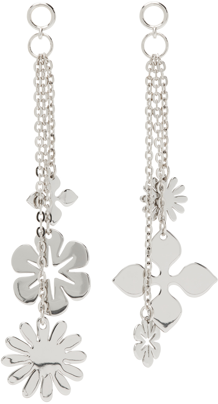 Boucles D'Oreille Paco Rabanne Vintage Métal Doré - Occasion Très Bon État - Fermoir Clip