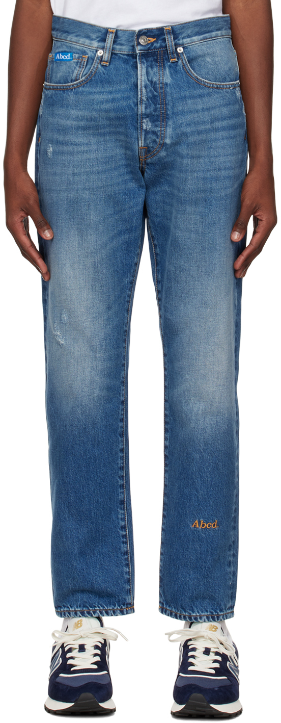 Advisory Board Crystals Blue Faded Jeans