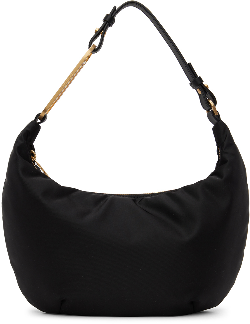 Off-White: Black Paperclip Bag | SSENSE