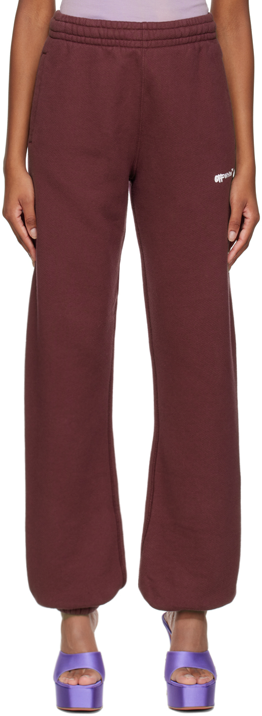 Burgundy Spray Lounge Pants