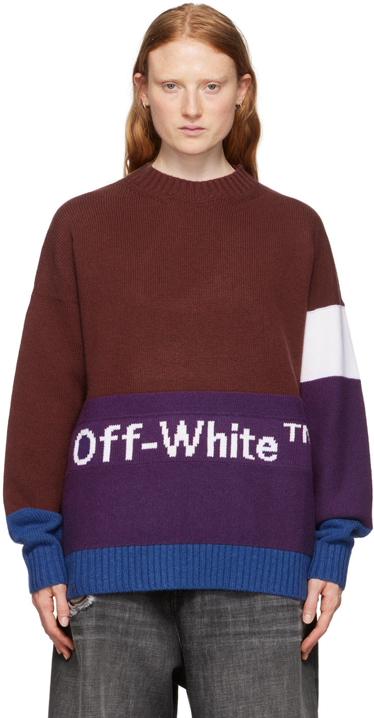 Off-White Armhole Sweater SSENSE Women Clothing Sweaters Sweatshirts 