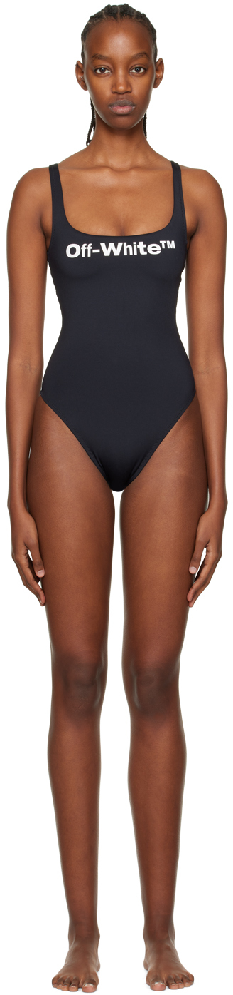 Black Susyn One-Piece Swimsuit SSENSE Women Sport & Swimwear Swimwear Swimsuits 