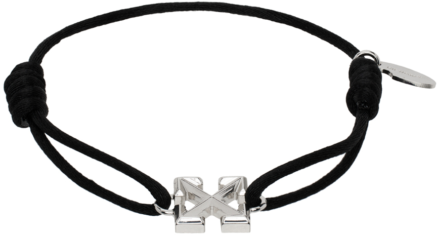 Off-White Black Arrow Cord Bracelet
