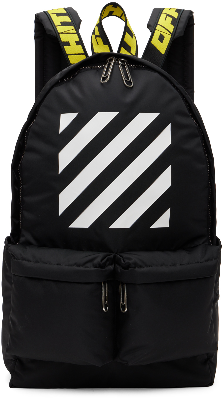 Off-White Black Diag Backpack