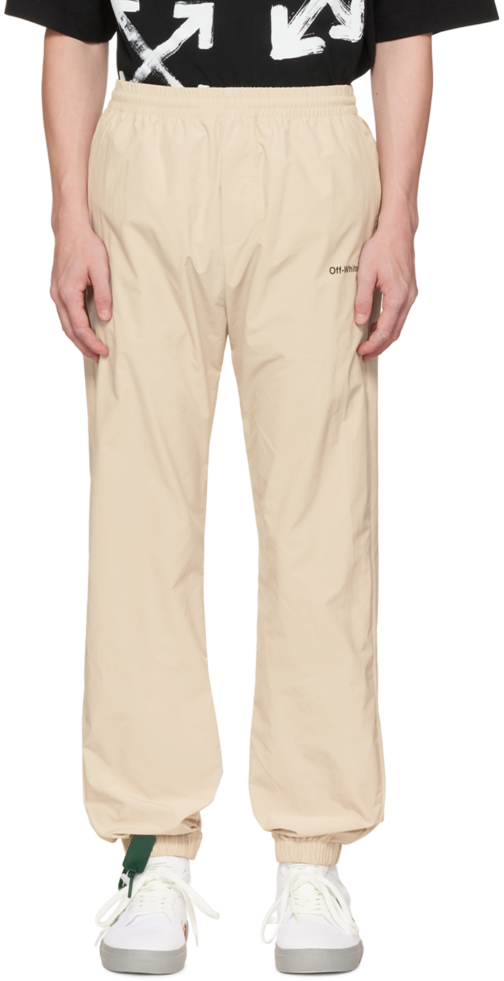 Khaki For All Peach Sweatpants by Off-White on Sale