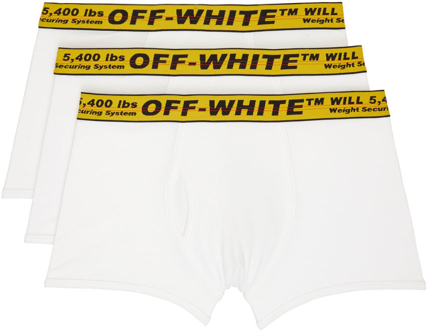 Ssense Uomo Abbigliamento Intimo Calze White Cabouorg Boxers 