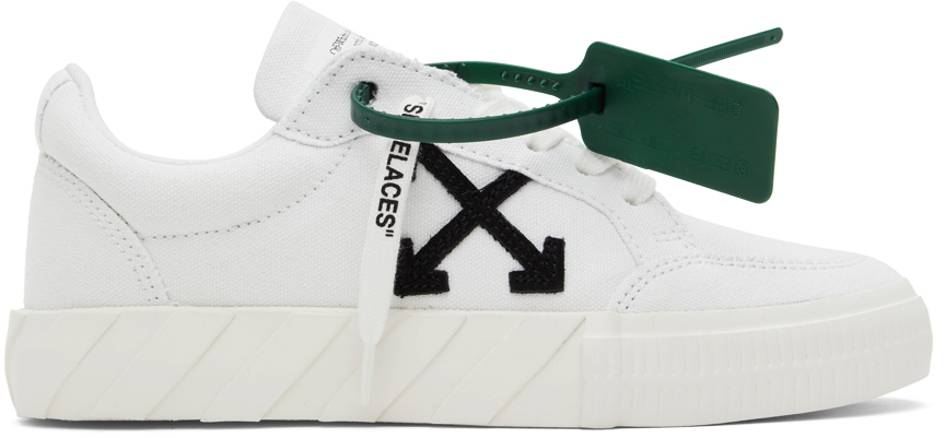 Off-White White Low Vulcanized Sneakers