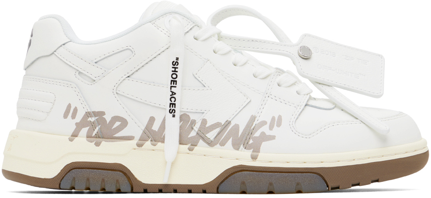 White Out Of Office Sneakers by Off-White on Sale