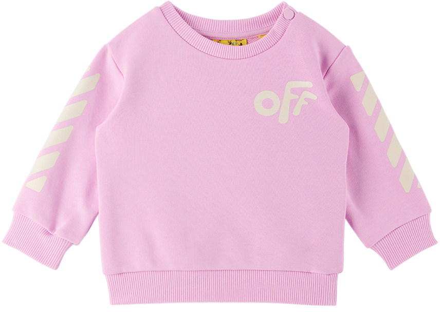Baby Pink Off Rounded Sweatsuit by OffWhite on Sale
