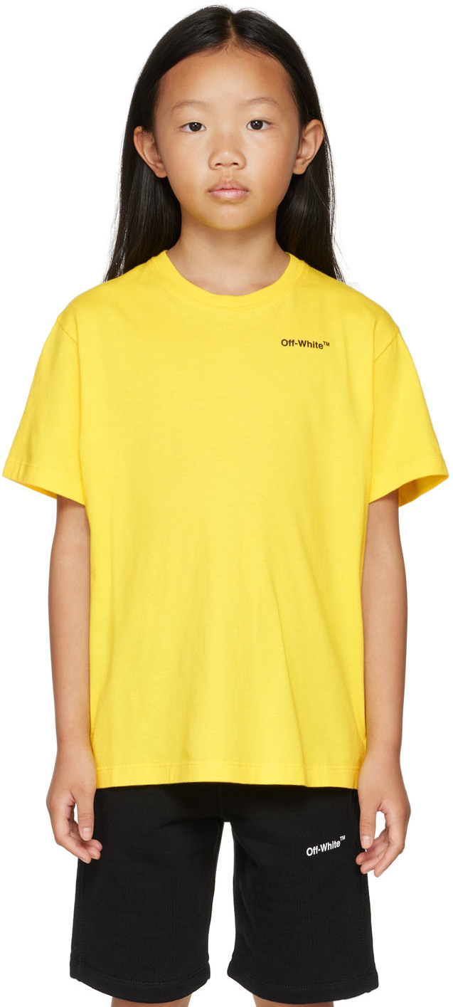 Off-White Kids Yellow Monster Arrow T-Shirt
