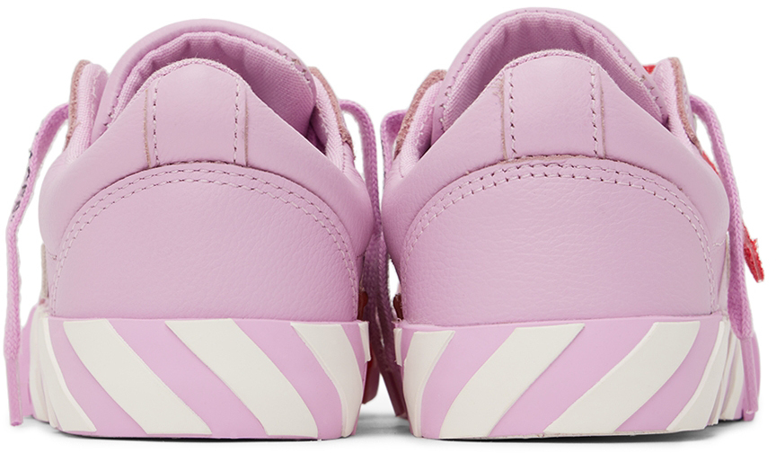 Off-white Kids Pink Vulcanized Sneakers In Pink