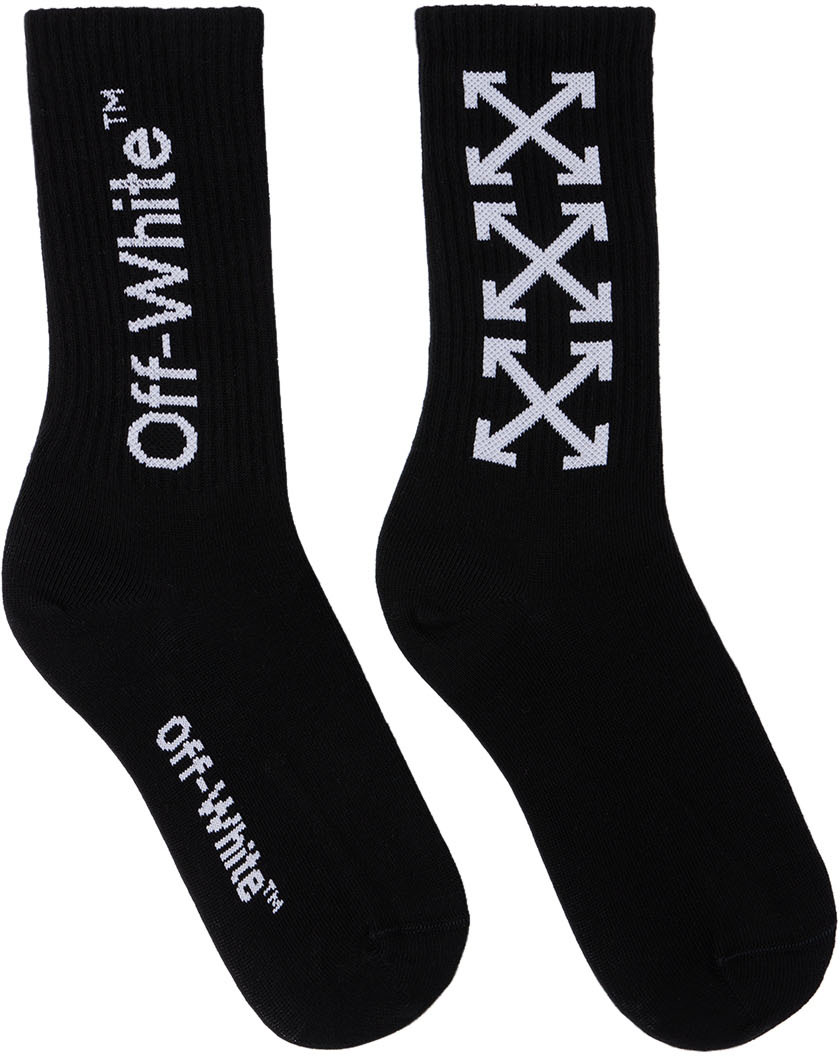 Kids Black Arrow Socks by Off-White | SSENSE