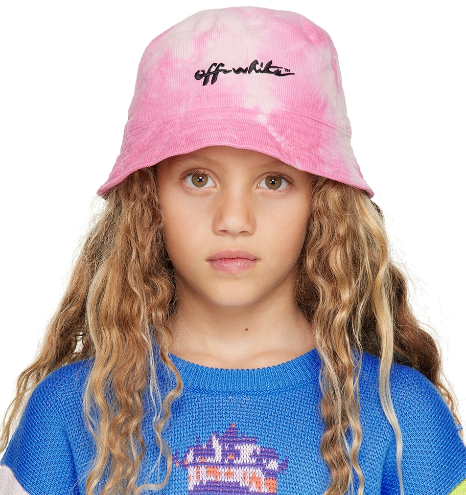 Kids Pink Embroidered Cap Ssense Accessori Cappelli e copricapo Cappelli con visiera 