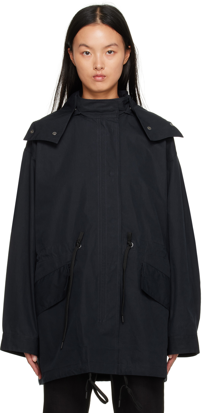 Navy Tomme Jacket by Studio Nicholson on Sale