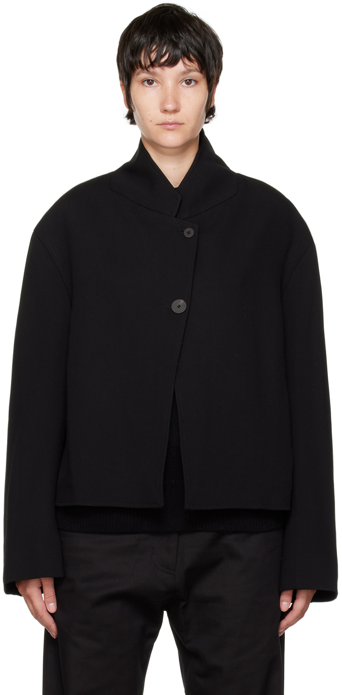 Black Cropped Jacket