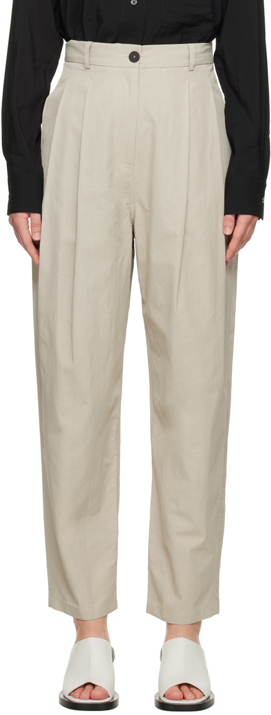 Beige Hire Trousers