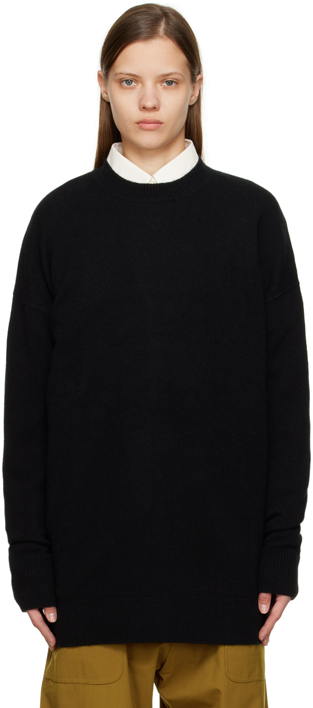 Black Lucchi Sweater by Studio Nicholson on Sale