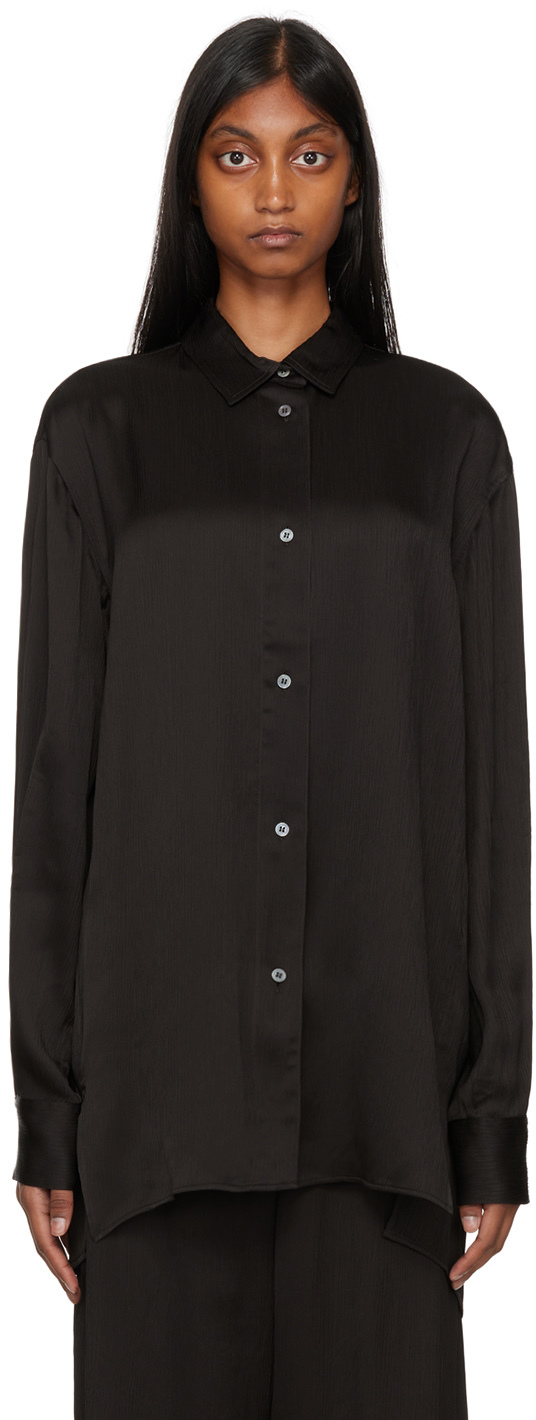 Studio Nicholson: Brown Wirth Shirt | SSENSE