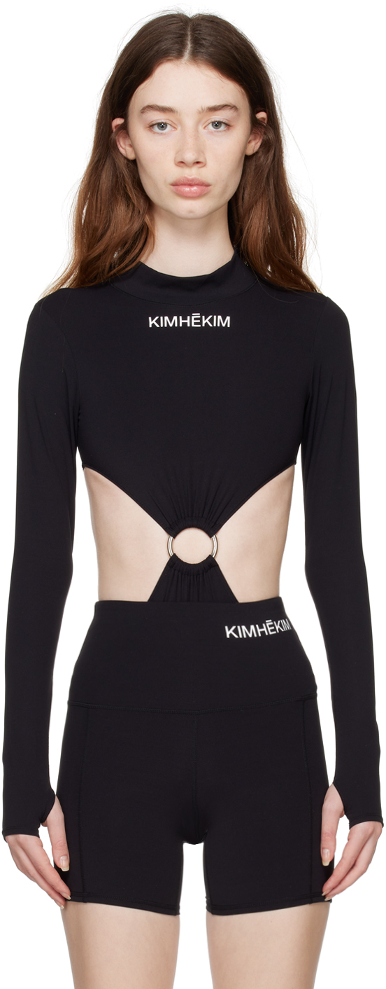 KIMHĒKIM Black Rebecca Bodysuit