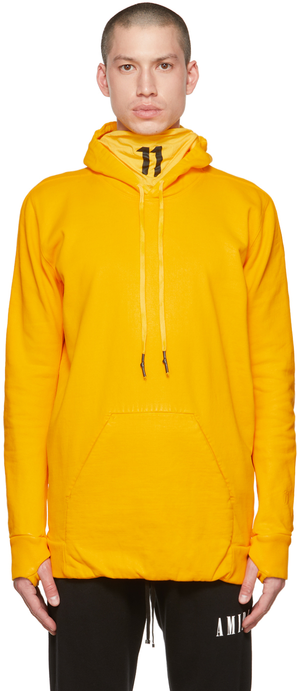 Yellow H1B Hoodie SSENSE Men Clothing Sweaters Hoodies 