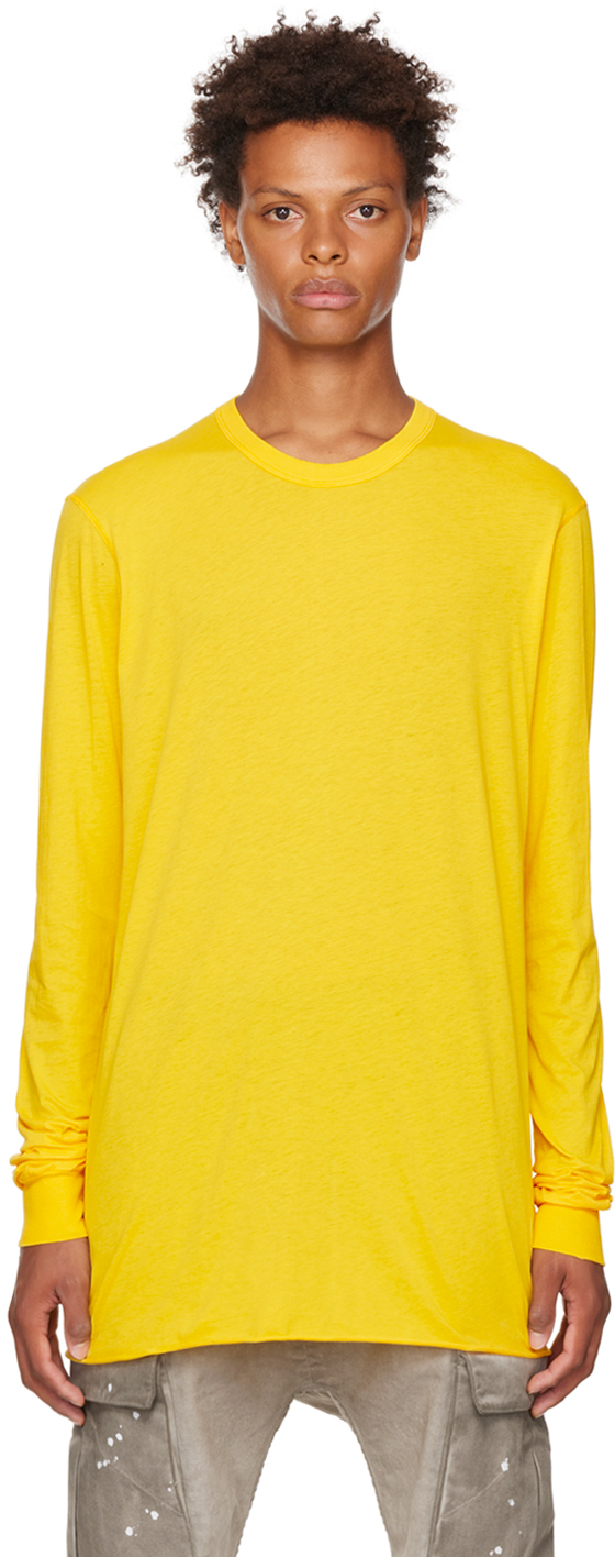 11 by Boris Bidjan Saberi Yellow LS1B Long Sleeve T-Shirt