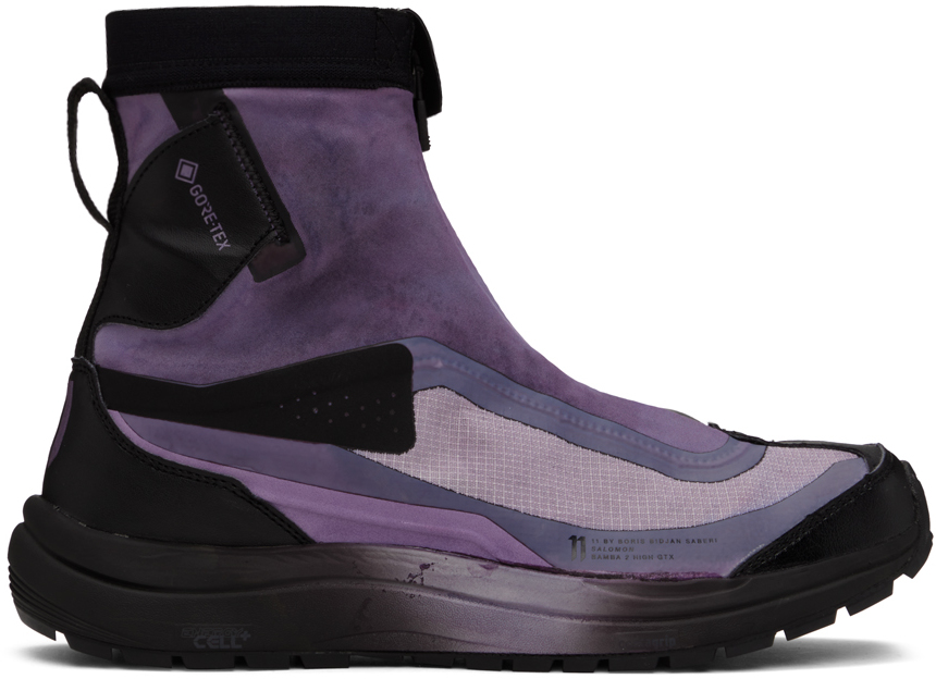 11 by Boris Bidjan Saberi Purple Bamba 2 GTX Sneakers
