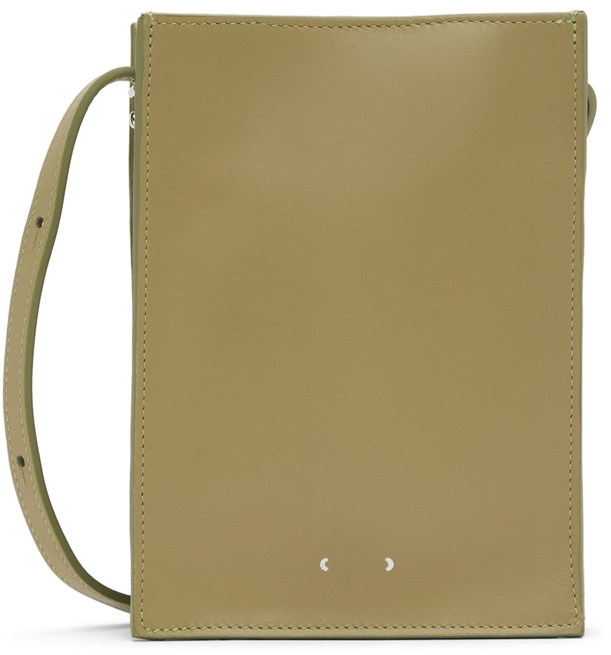 Pb 0110 Green Ab 105 Shoulder Bag In Light Olive