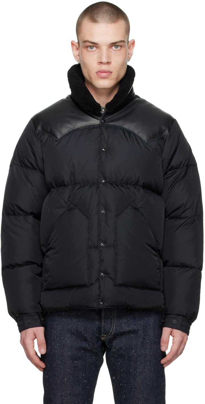 Black Christy Down Jacket by Rocky Mountain Featherbed on Sale