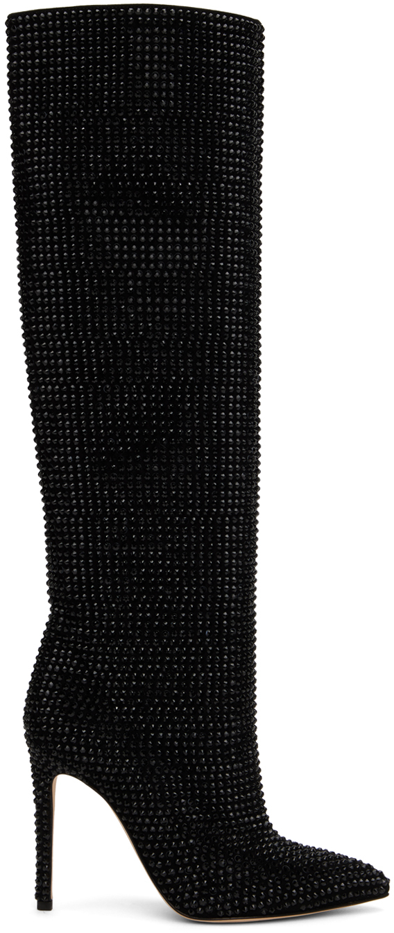 Femme Chaussures Bottes Cuissardes Bottes hautes j1 exclusives à ssense Toile Ancuta Sarca en coloris Noir 
