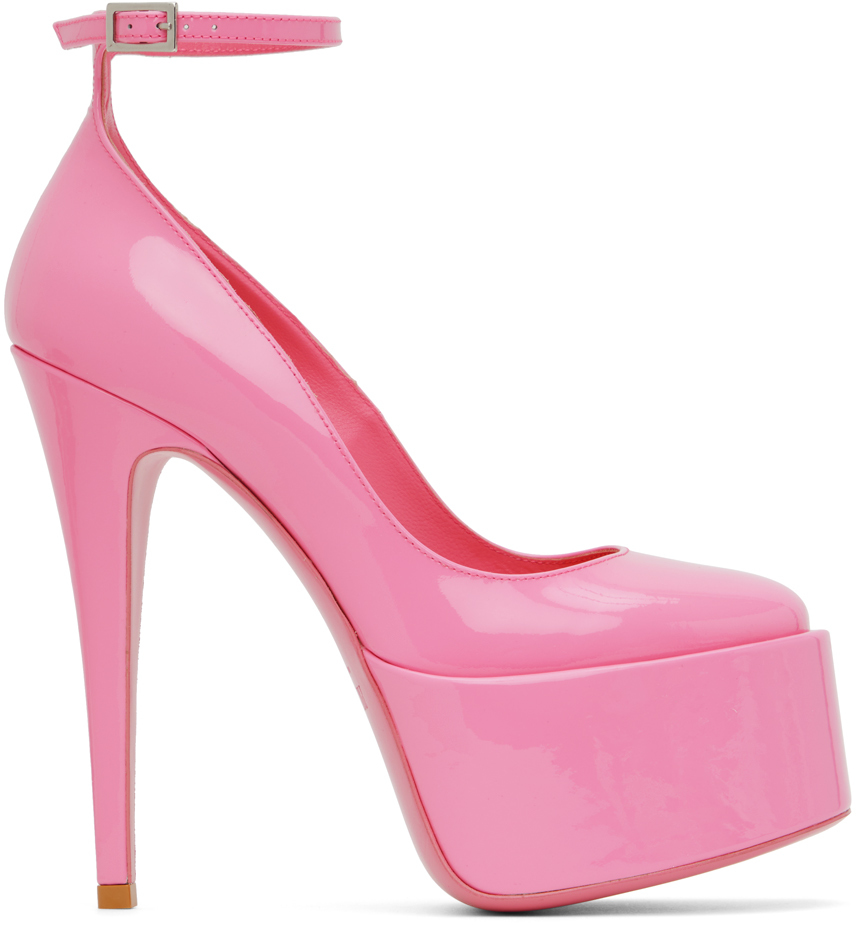 Pink Nancy Platform Heels