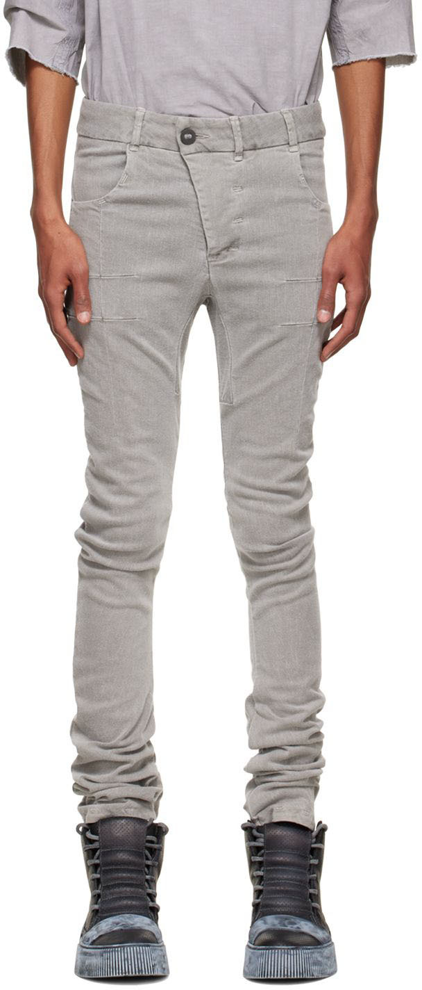 SSENSE Exclusive Grey Slim Jeans