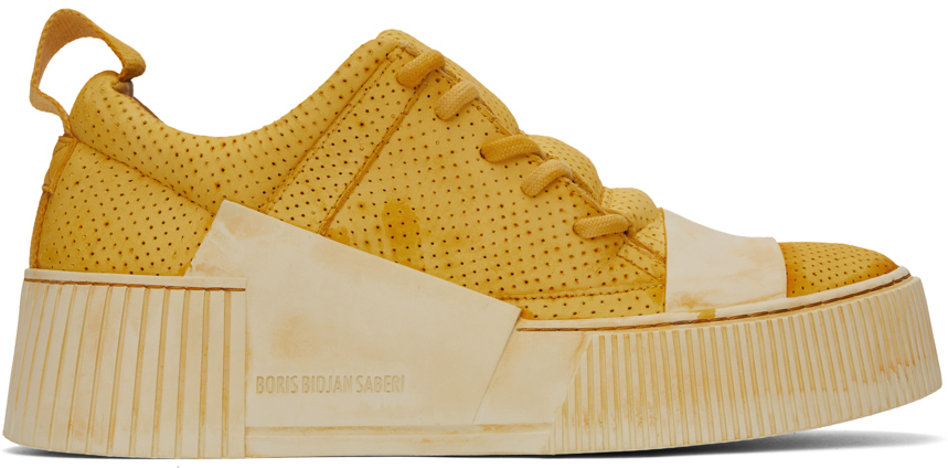 Boris Bidjan Saberi Yellow Bamba 2.1 Trainer In Fat | ModeSens