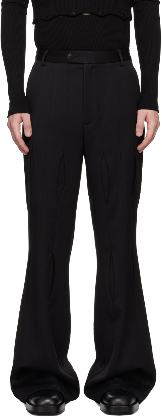 Head Of State Ssense Exclusive Black Anu Trousers