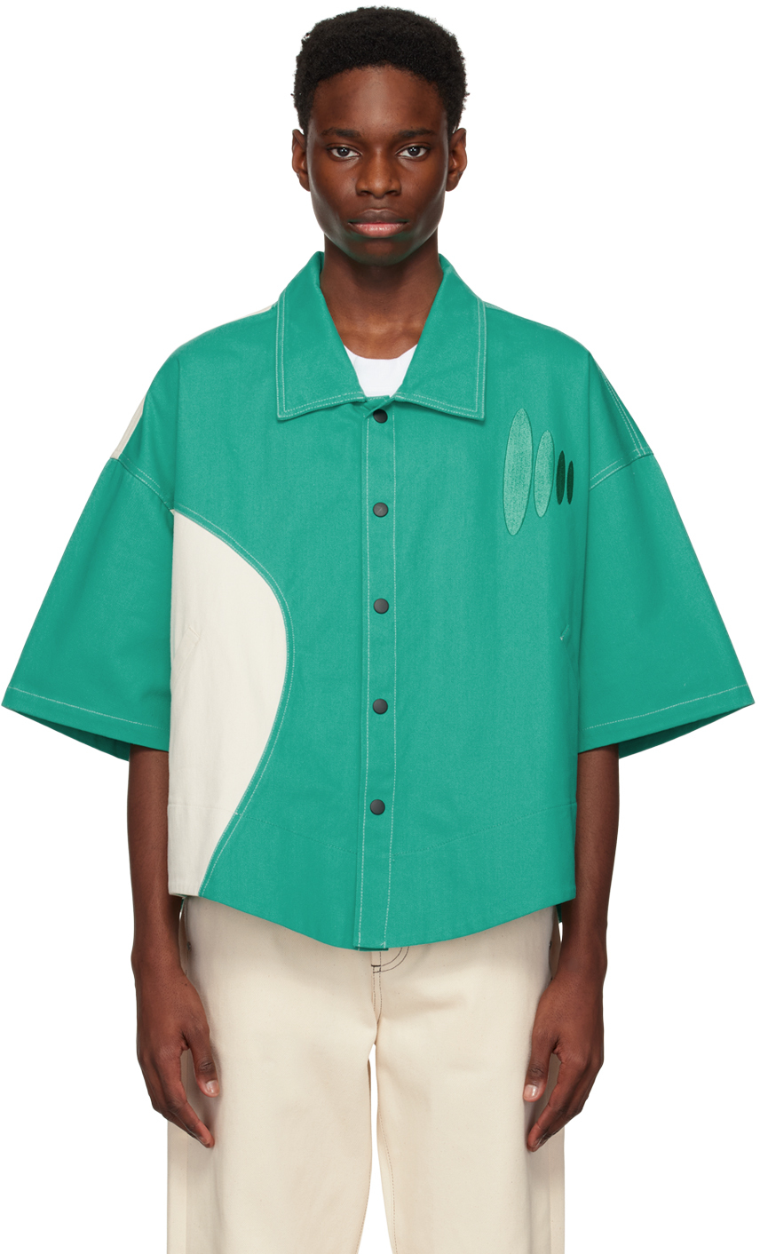 HEAD OF STATE: Green Iyanu Shirt | SSENSE