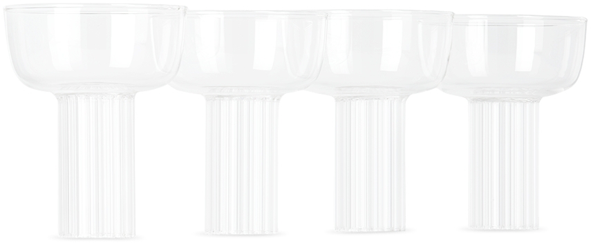 Ichendorf Milano Liberta Glass Set, 4 Pcs In Clear