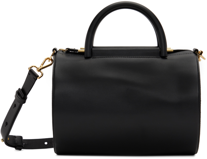Building Block Black Mini Cylinder Duffle Bag SSENSE Canada