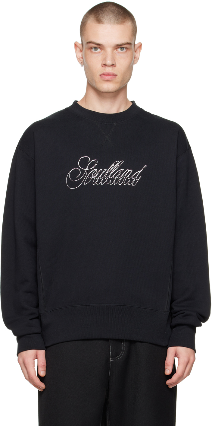 Black Hand Drawn Sweatshirt