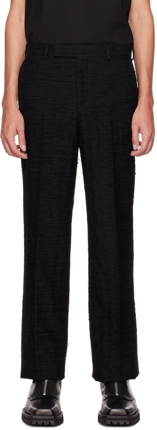 Black Crash Trousers