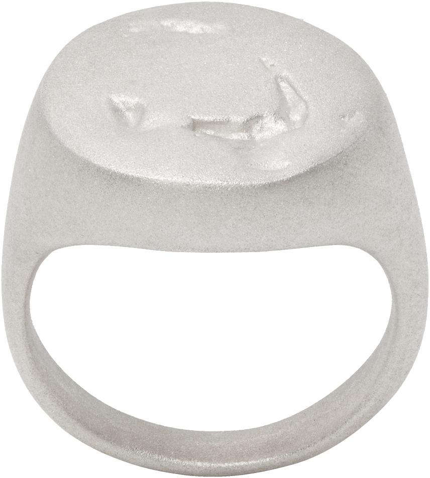 Silver Engraved Ring