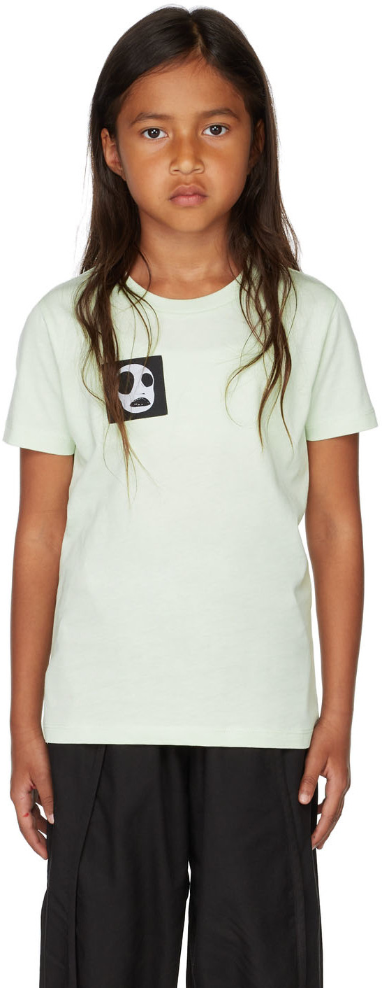 S.c. Ssense Exclusive Kids Green Mini Carbon T-shirt In Mint